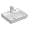 Kép 1/3 - Villeroy & Boch Collaro Kézmosó Stone White CeramicPlus felülettel 433445RW