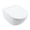 Kép 1/3 - Villeroy & Boch Subway 3.0 Gyűrű nélküli mélyöblítésű WC Stone White CeramicPlus felülettel 4670T0RW