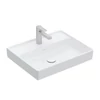 Kép 1/3 - Villeroy & Boch Collaro Mosdó Stone White CeramicPlus felülettel 4A3356RW