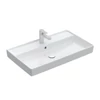 Kép 1/3 - Villeroy & Boch Collaro Beépíthető mosdó Fehér Alpin felülettel 4A338001