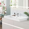 Kép 3/3 - Villeroy & Boch Collaro Beépíthető mosdó Fehér Alpin felülettel 4A338G01