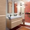 Kép 2/2 - Villeroy & Boch Collaro Beépíthető duplamosdó Fehér Alpin CeramicPlus felülettel 4A34D1R1