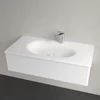 Kép 4/5 - Villeroy & Boch Antao beépíthető mosdó, túlfolyó nélkül stone white 4A76A2RW