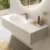 Kép 3/5 - Villeroy & Boch Antao beépíthető mosdó, túlfolyó nélkül alpin white 4A77L2R1