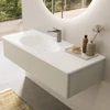 Kép 3/5 - Villeroy & Boch Antao beépíthető mosdó, túlfolyó nélkül stone white 4A77L2RW