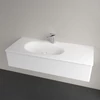 Kép 4/5 - Villeroy & Boch Antao beépíthető mosdó, túlfolyó nélkül stone white 4A77L2RW