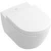 Kép 1/3 - Villeroy & Boch Subway 2.0 Gyűrű nélküli mélyöblítésű WC Stone White CeramicPlus felülettel 5614R0RW