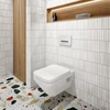 Kép 2/3 - Villeroy & Boch Archit Kombipack TwistFlush fali WC, öblitő perem nélküli compac 9M58 S1 5685CL01