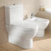 Kép 2/2 - Villeroy & Boch Subway Monoblokkos WC, mélyöblítésű Fehér Alpin CeramicPlus felülettel 661010R1