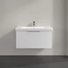 Kép 4/7 - Villeroy & Boch Architectura alsó szekrény, falra szerelhető fiókos, 95 cm, fehér B89400VS