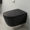 Kép 2/8 - Villeroy & Boch ViClean-I 200 bidéfunkciós WC ülőke, perem nélküli WC csészével Pure Black CeramicPlus felülettel V0E200R7