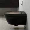 Kép 3/8 - Villeroy & Boch ViClean-I 200 bidéfunkciós WC ülőke, perem nélküli WC csészével Pure Black CeramicPlus felülettel V0E200R7