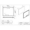 Kép 2/2 - MARMY SECRET tükör 100x80 cm (LED 6000k, körbe hangulatvilágítás) 90 11 23 10 80 01