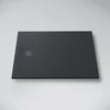 Kép 1/7 - Marmy DOLOMITE - 80x80-140 Zuhanytálca Cavalli Black 80 7238 80 14 54