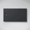 Kép 5/7 - Marmy DOLOMITE - 90x140-200 Zuhanytálca Cavalli Black 80 7545 90 20 54