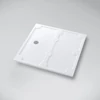 Kép 6/7 - Marmy BASALTO - 80x80 Zuhanytálca Prada White 80 8112 80 80 50