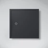 Kép 5/7 - Marmy DOLOMITE PRO - 80x80 Zuhanytálca Cavalli Black 80 8221 80 80 54