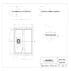 Kép 7/7 - Marmy DOLOMITE - 80x80 Zuhanytálca Prada White 80 7638 80 80 50