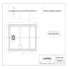 Kép 7/7 - Marmy DOLOMITE - 80x120 Zuhanytálca Valentino Grey 80 7640 80 12 53