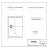 Kép 7/7 - Marmy DOLOMITE - 90x90 Zuhanytálca Prada White 80 7642 90 90 50