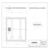 Kép 7/7 - Marmy DOLOMITE - 100x120 Zuhanytálca Prada White 80 7852 10 12 50