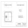Kép 7/7 - Marmy DOLOMITE PRO - 80x80 Zuhanytálca Cavalli Black 80 8221 80 80 54