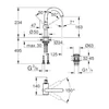 Kép 2/2 - Grohe Atrio - Egykaros mosdócsaptelep M méret króm 32043003