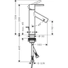 Kép 2/2 - Hansgrohe AXOR Starck Egykaros mosdócsaptelep 100 (10001000)