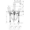 Kép 2/2 - Hansgrohe AXOR mosdócsaptelep 39136000