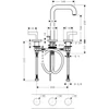 Kép 2/2 - Hansgrohe AXOR mosdócsaptelep 39135000