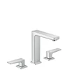 Kép 1/2 - Hansgrohe Metropol 3-lyukú karos mosdócsaptelep 160 push-open lefolyóval 32515000