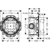 Kép 2/2 - Hansgrohe iBox universal alaptest 01800180