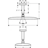 Kép 2/2 - Hansgrohe Raindance E360 Air fejzuhany 100mm-es mennyezeti csatlakozóval 27381000