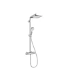 Kép 1/2 - Hansgrohe Crometta E 240 1jet Showerpipe termosztátos csapteleppel 27271000