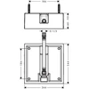 Kép 2/2 - Hansgrohe Raindance Air 260x260 mm 1jet alaptest 26471180