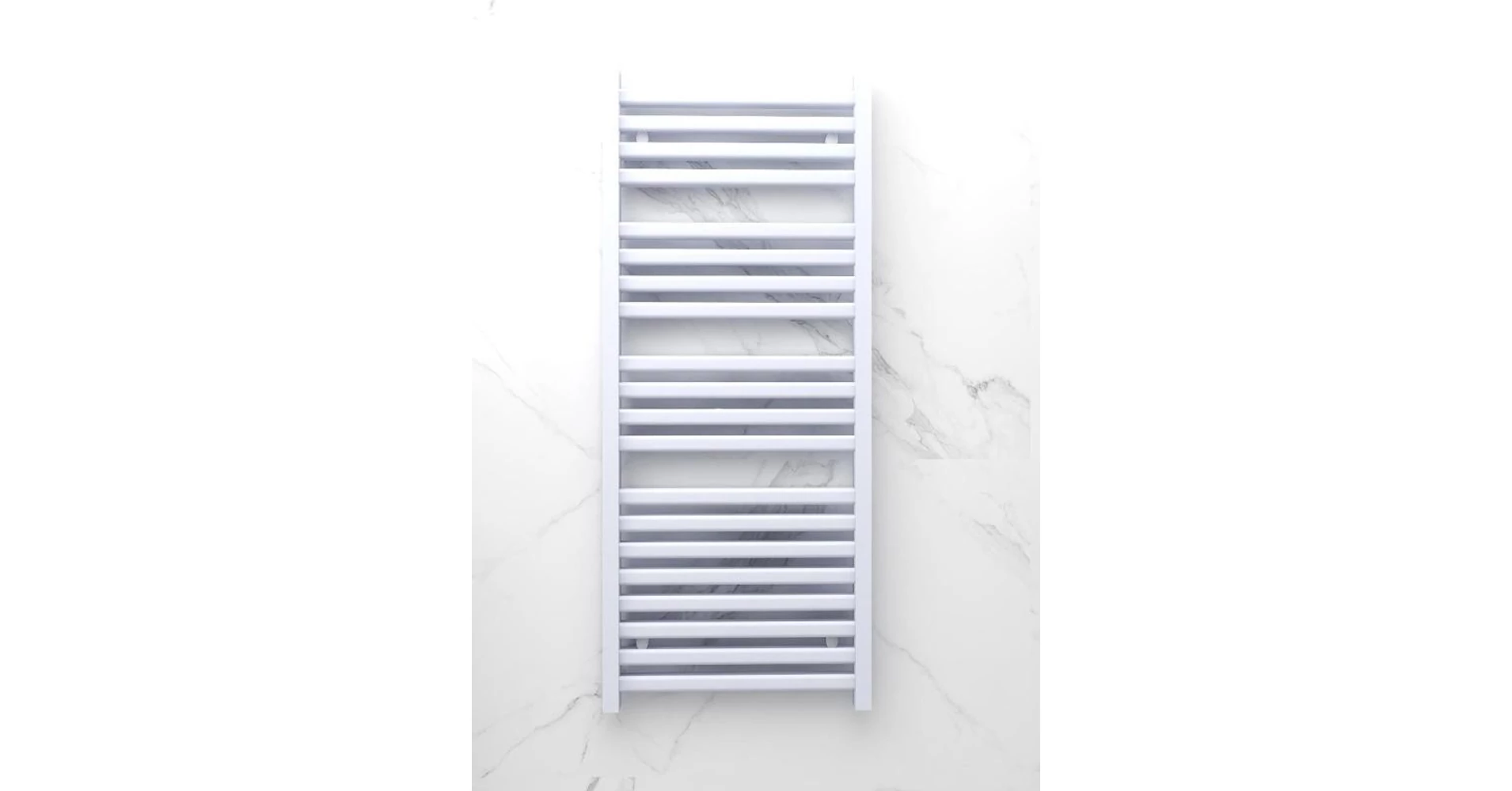AREZZO design DUO WHITE 1200X500 törölközőszárítós radiátor AR-DU12050W ...