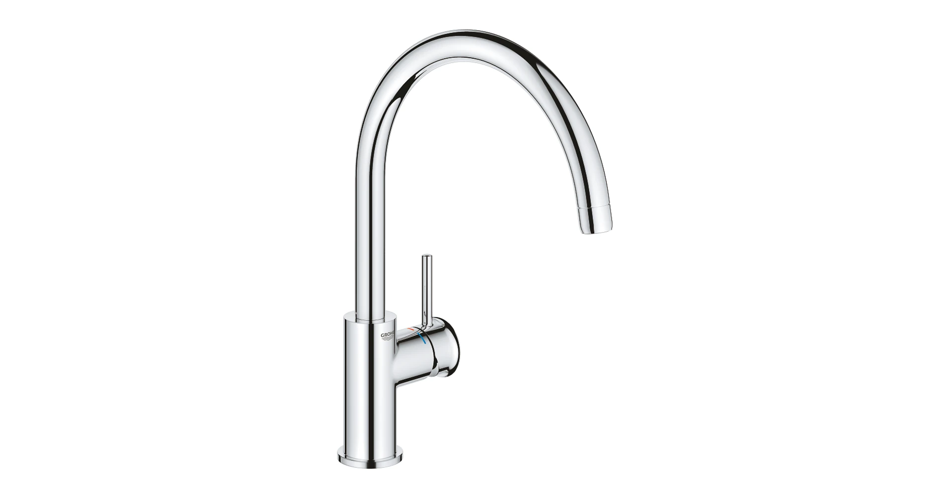 Grohe A 07 R Grohe BauClassic Egykaros mosogatócsap 1/2 Króm 30577000 - Szaniter és ...