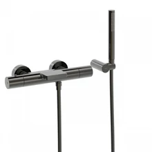 Fekete kádtöltő csaptelep Fekete kádtöltő csaptelep