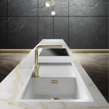 Szintbe szerelhető mosogató