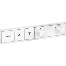 Hansgrohe RainSelect Termosztát  2 fogyasztóhoz, matt fehér 15380700