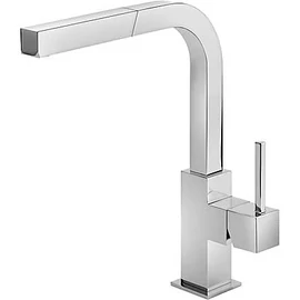 Tres CUADRO-TRES mosogató csaptelep kihúzható fejjel 106437