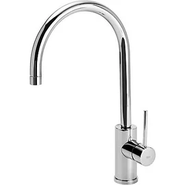 Tres Max-Tres egykaros álló mosogató csaptelep íves, forgatható kifolyóval króm 162540