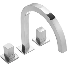 Tres  Cuadro-Tres peremre szerelhető mosdó csaptelep 00810502 Tres  Cuadro-Tres peremre szerelhető mosdó csaptelep 00810502