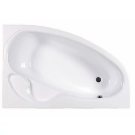 M-Acryl Daria 160x105 cm-es aszimmetrikus sarokkád kádlábbal, jobbos