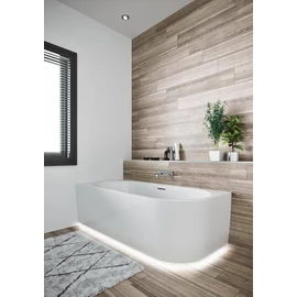 Riho DESIRE Jobbos sarokkád előlappal, LED világítással 184x84 cm B087002005