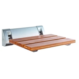 Aqualine Zuhany ülőke 32x23 cm, terhelhetőség 160 kg bambusz AE236