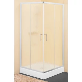 Kolpa San SQ Line TKK 80x90 Silver/Átlátszó zuhanykabin 511360 Kolpa San SQ Line TKK 80x90 Silver/Átlátszó zuhanykabin 511360