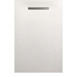 AREZZO design SOLIDSoft zuhanytálca 120x90 cm, FEHÉR, egyenes lefolyóval  AR-12090LINW