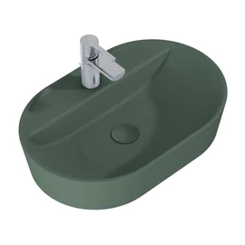 AREZZO design MONTEREY GLASS 120 cm-es alsószekrény 1 fiókkal, beige AR-169562