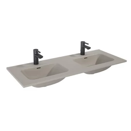 AREZZO design MONTEREY GLASS 120 cm-es alsószekrény 1 fiókkal, beige AR-169568